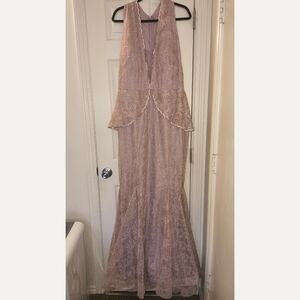 Royal Queen Blush Pink Dress Size 16
